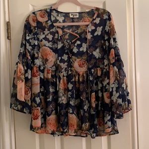 Show me your Mumu floral top